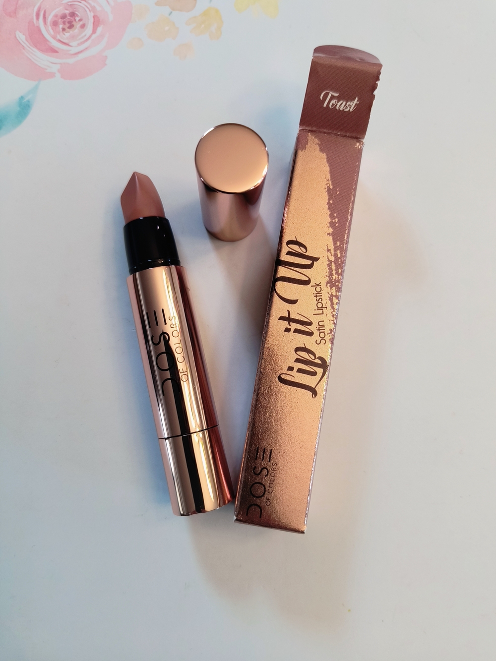 Dose of Colors Lip It Up Satin Lipstick - Toast